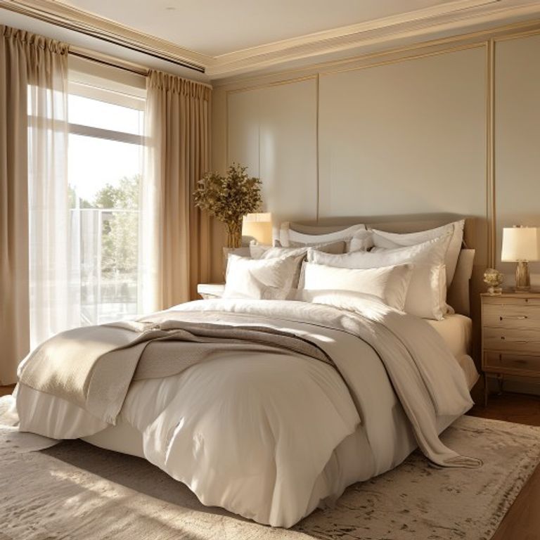 Immaculate primary bedroom